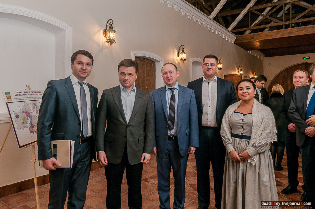 усадьба Талицы Аигиных, Пушкинский район. Приезд губернатора Московской области Андрея Юрьевича Воробьева