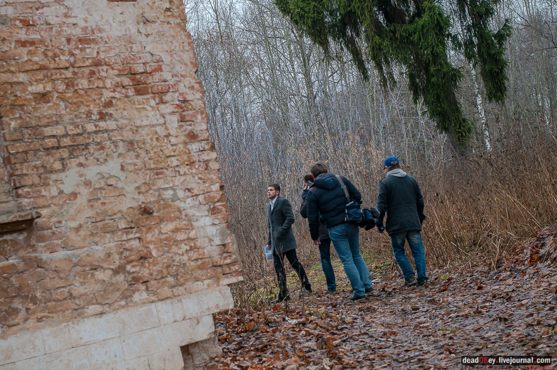 Усадьба Ляхово, съемки на НТВ-Сегодня
