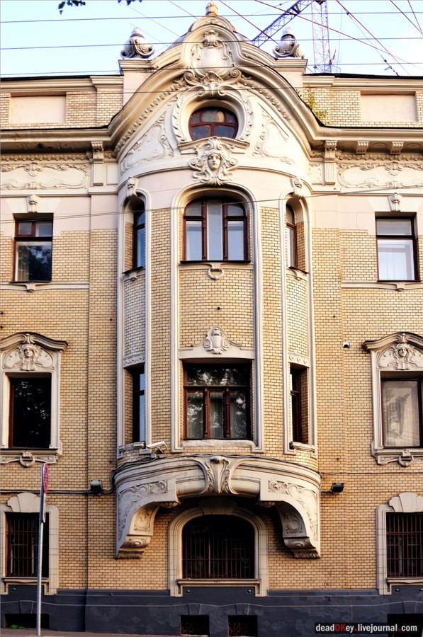 Особняк Г.В. Бардыгиной (Э.Г. Марк), 1911, архитектор И.Т. Барютин, ул. Воронцово Поле, 6