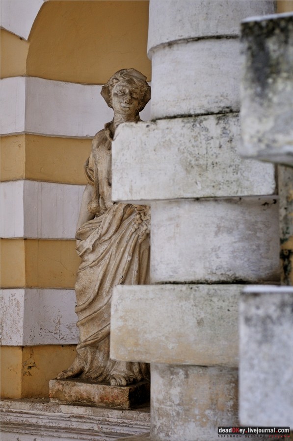 Усадьба Кусково, интерьеры грота