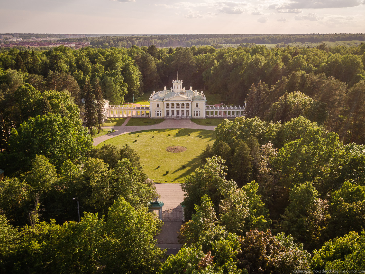 усадьба Валуево с дрона