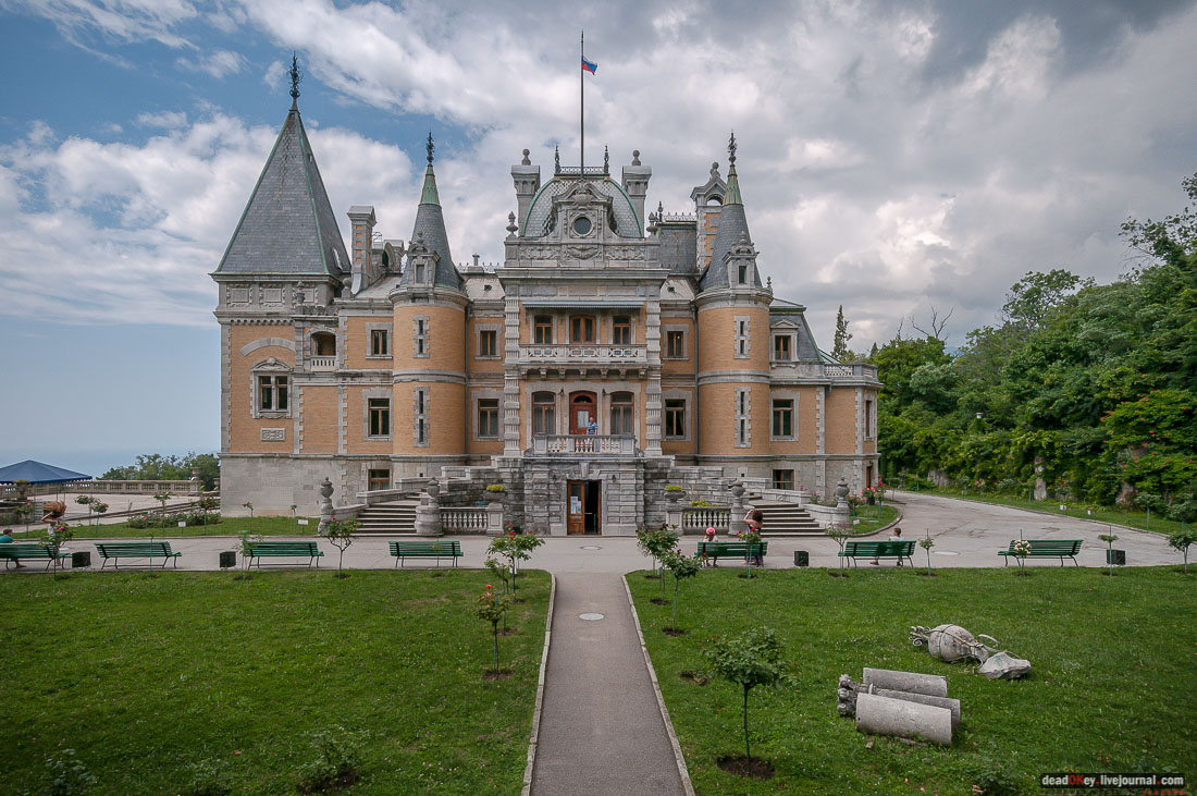 Массандровский дворец, Крым, Ялта