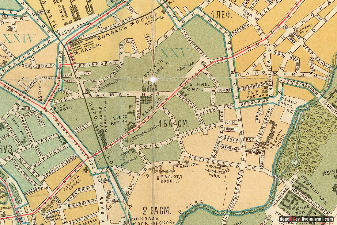 Дом Рокотова на Старой Басманной