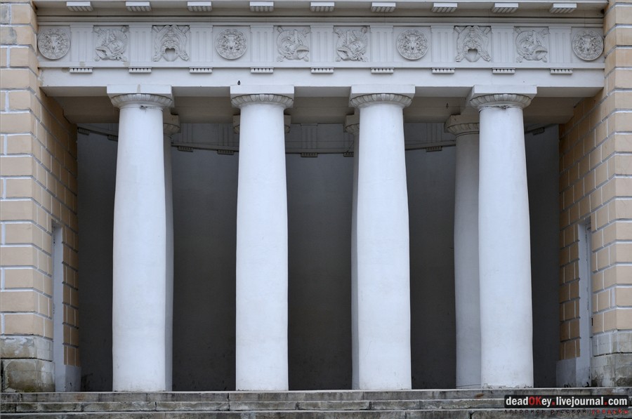 Дорический и тосканский ордера в усадьбах