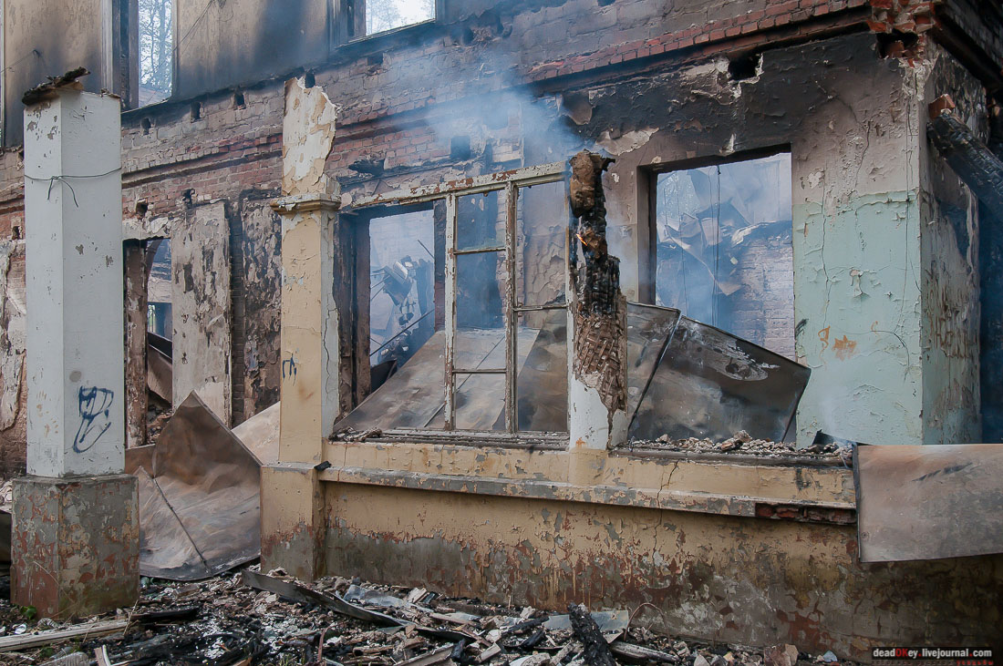 усадьба Дугино в Мещерино (пожар, сгорела)