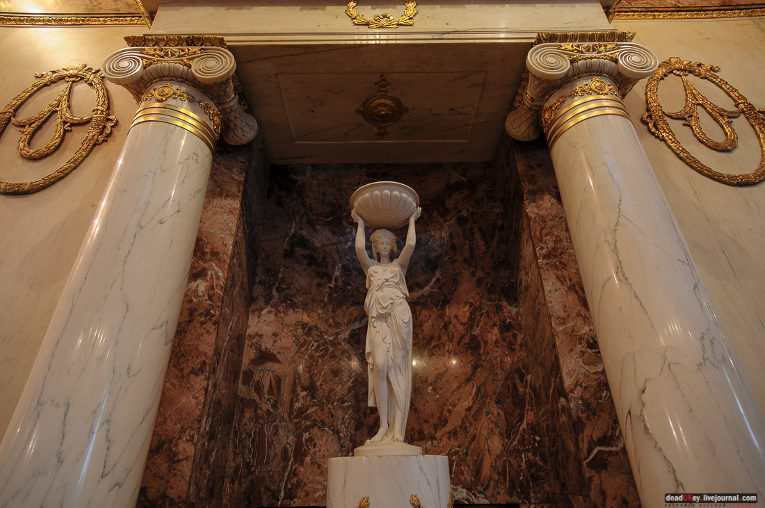 усадьба Коншиных, ул. Пречистенка д.16/2. Дом ученых. Интерьеры усадьбы.