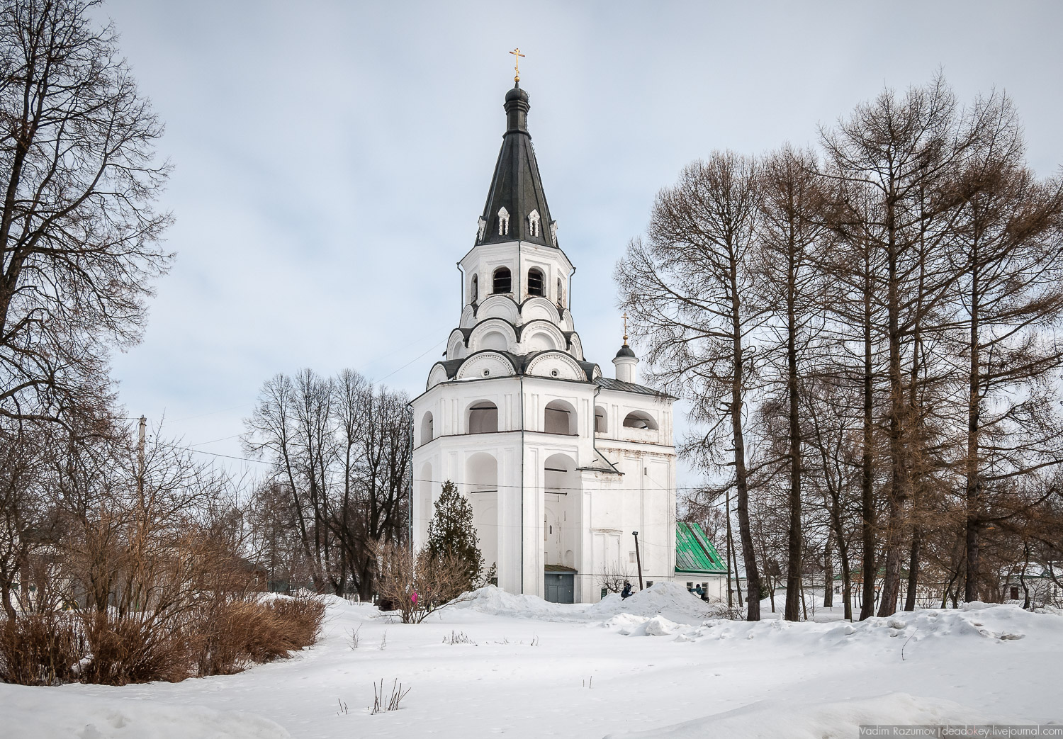 Александровская Слобода. Сравнительные фотографии Ивана Барщевского и Вадима Разумова