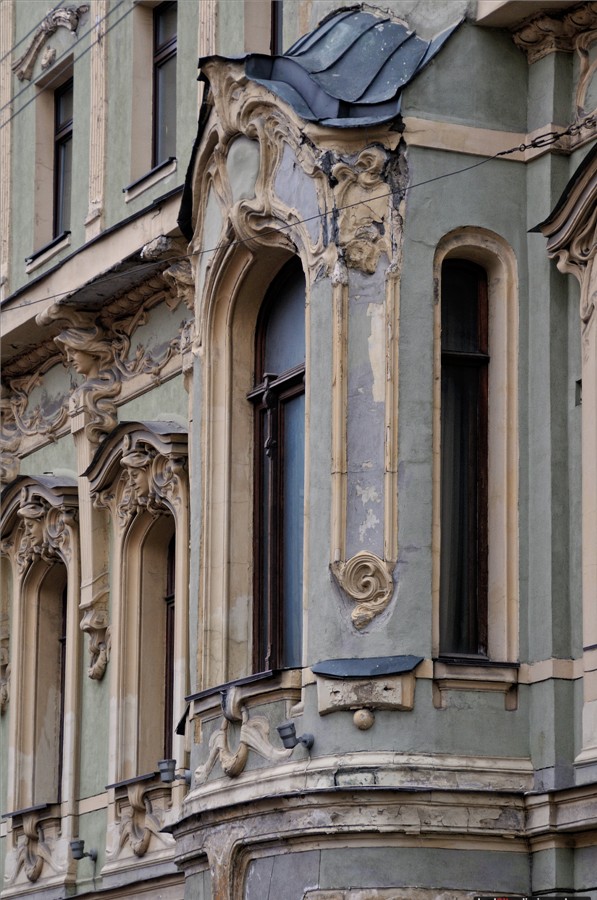 Особняк Н. А. Терентьева, Петровский переулок, д.8, архитектор И. А. Иванов-Шиц