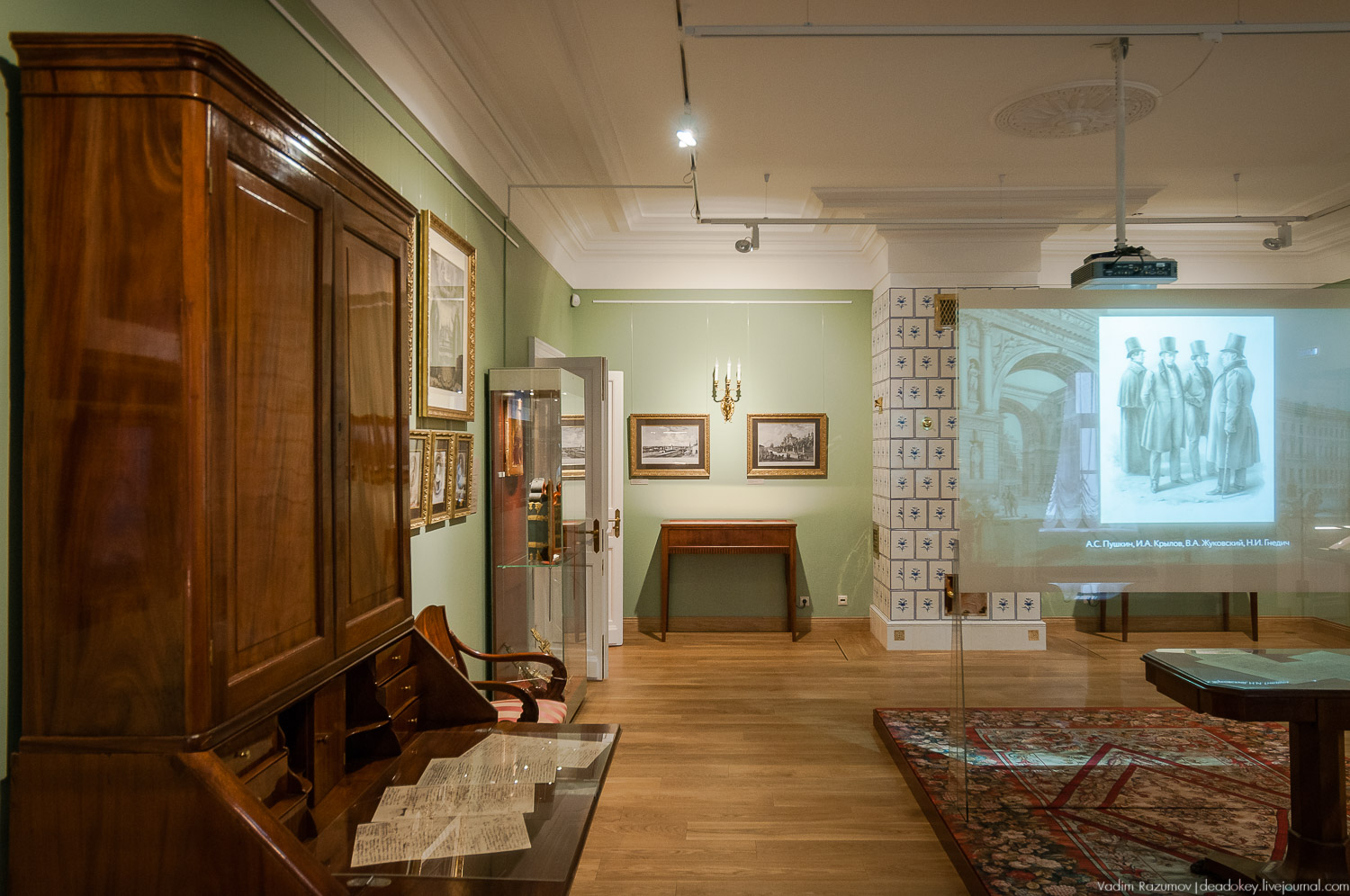 усадьба Остафьево, интерьеры после реставрации