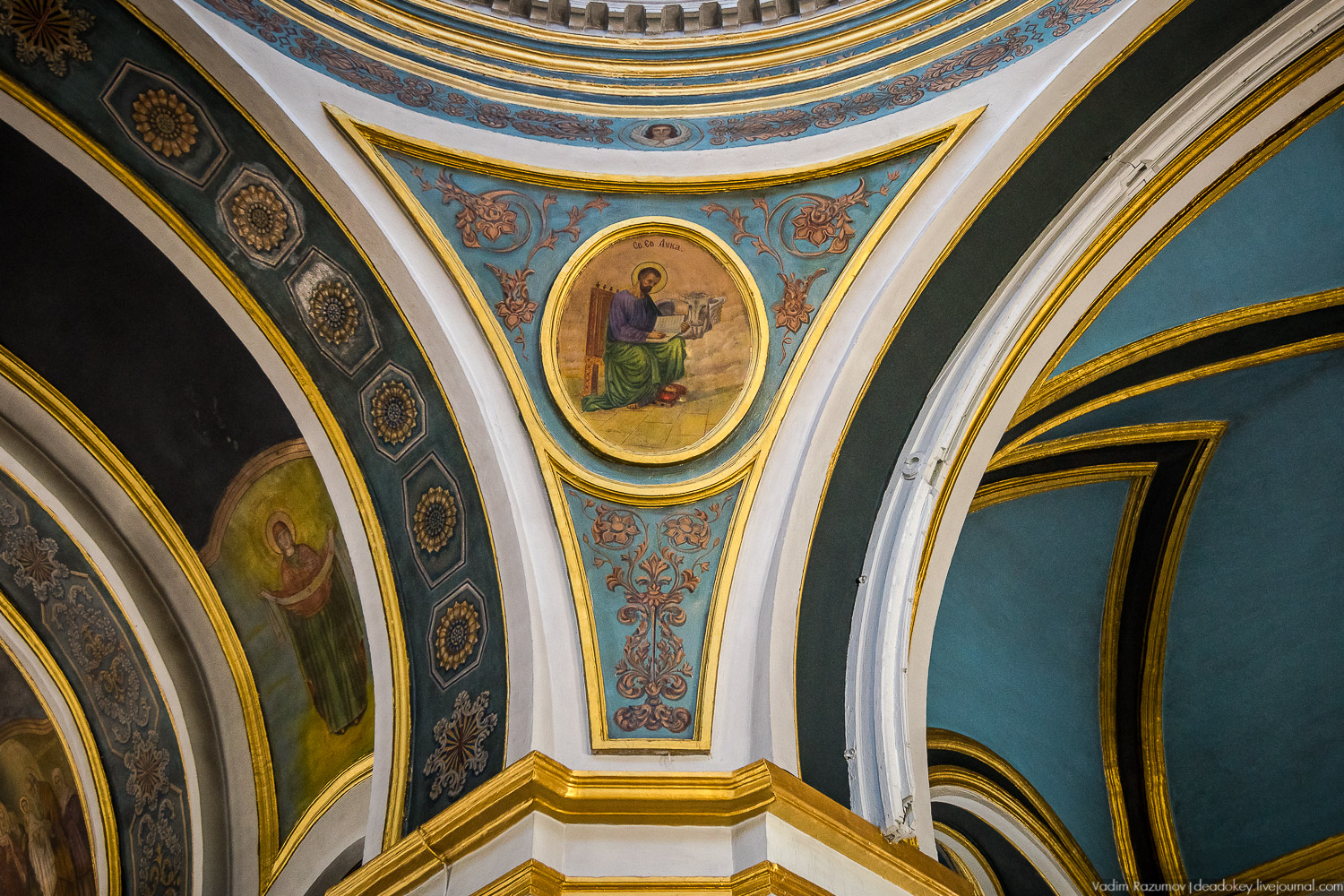 Казанский храм в Богородицке, интерьеры