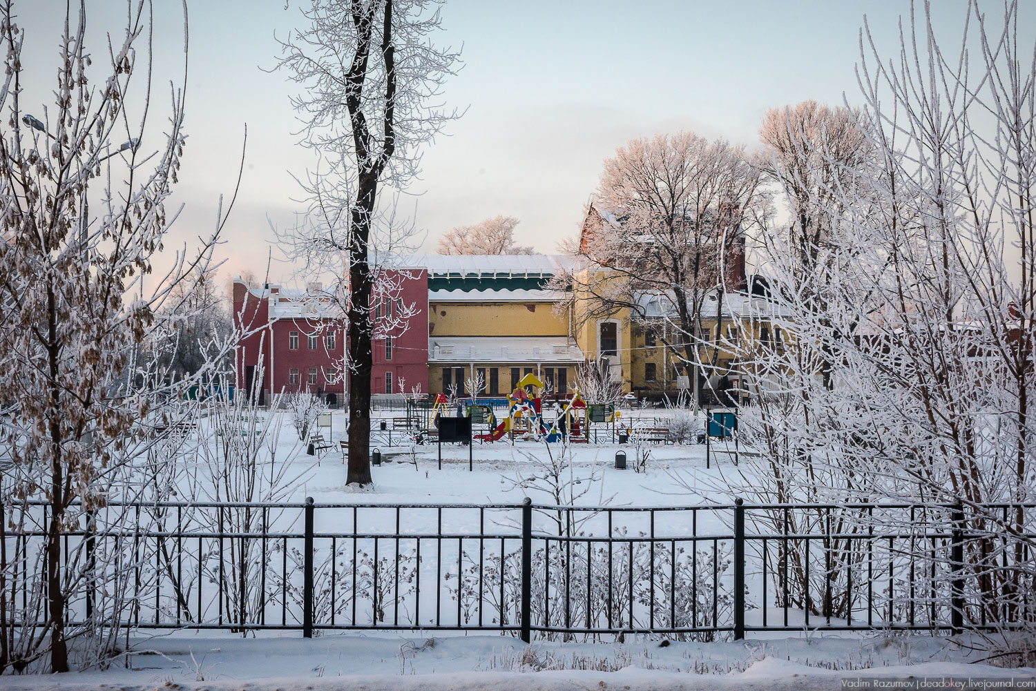 Город Орехово-Зуево, фабрики, фото Вадим Разумов