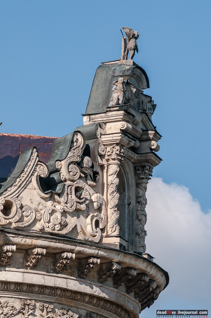 усадьба Дубровицы, Знаменская церковь с квадрокоптера