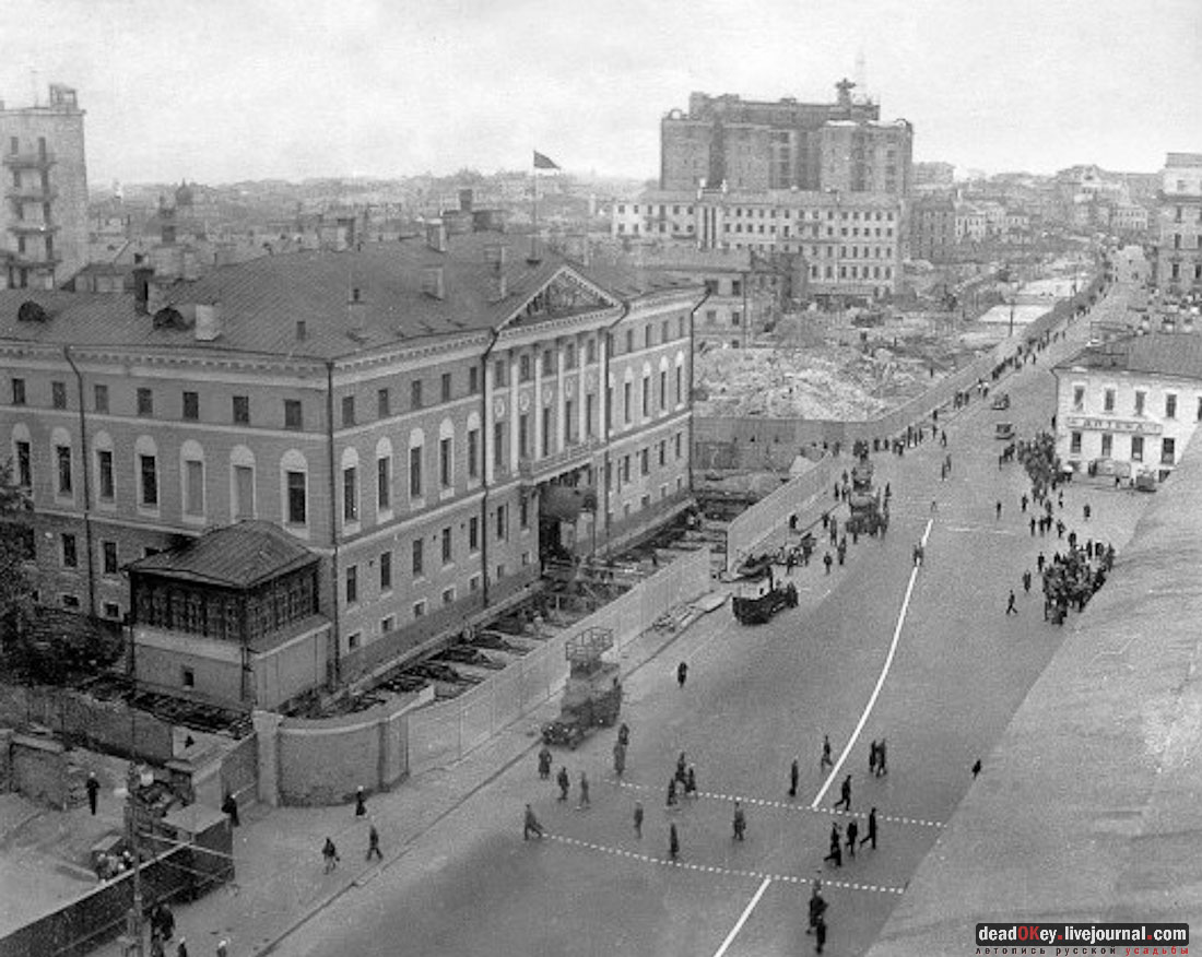 Здание Московской Мэрии, ул. Тверская д.13, архитектор М.В. Казаков