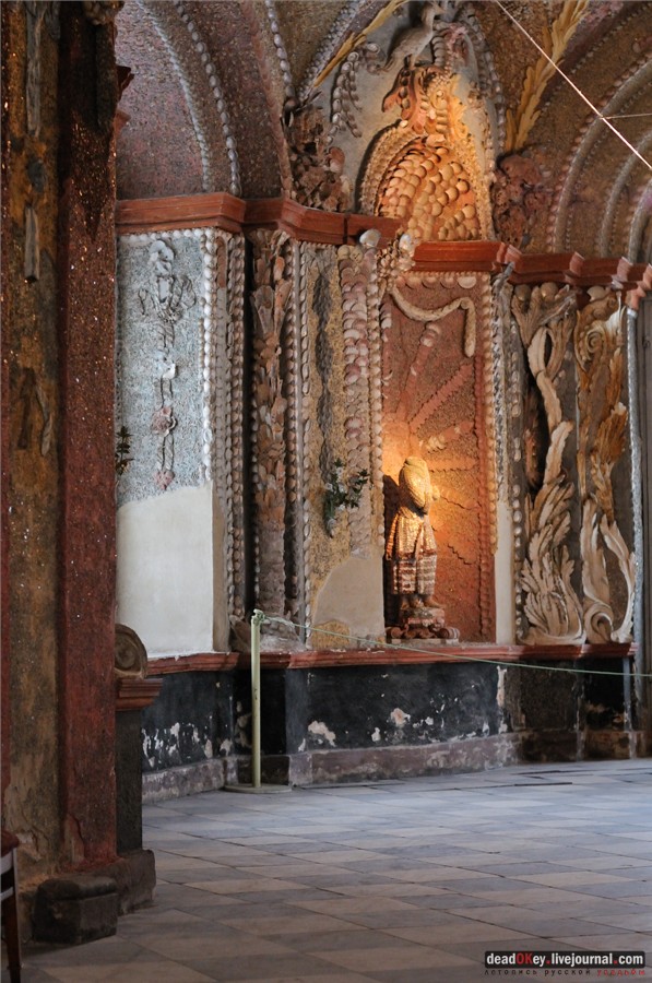 Усадьба Кусково, интерьеры грота