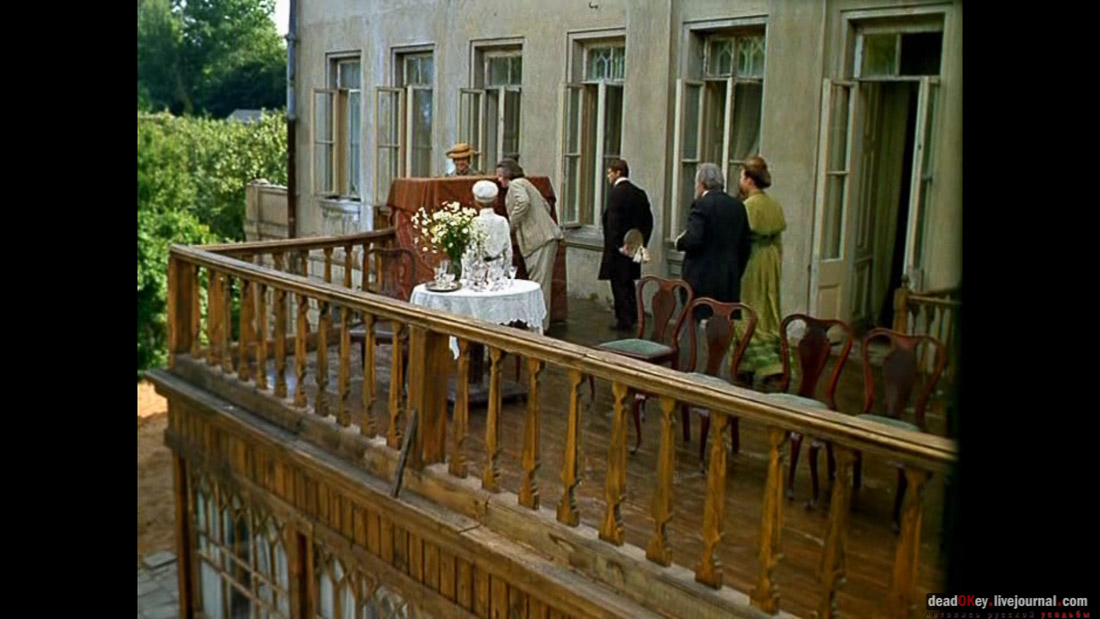 усадьба Пущино-на-Оке в фильме Неоконченная пьеса для механического пианино