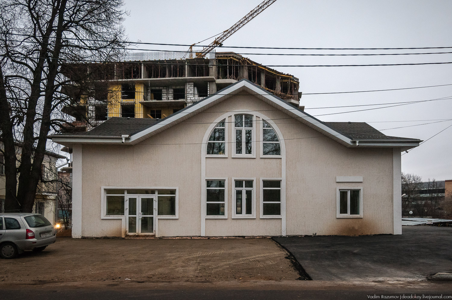 Сергиев Посад, волонтеры спасают дом на Валовой улице