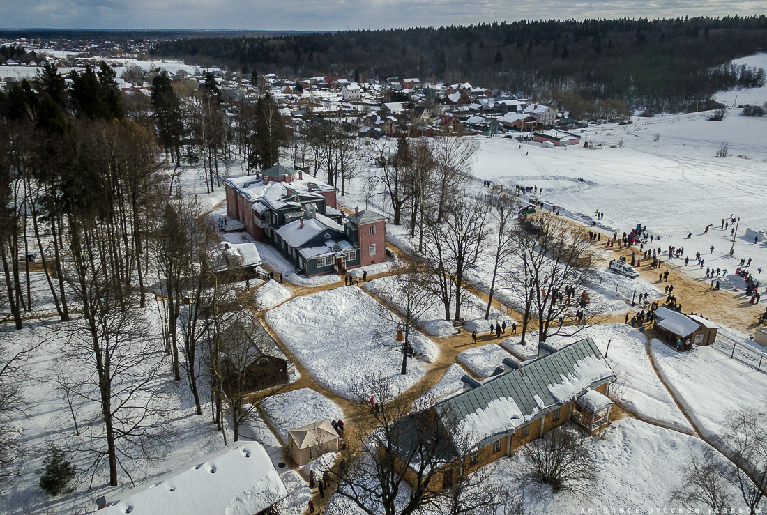 усадьба Мураново. В гости с дроном