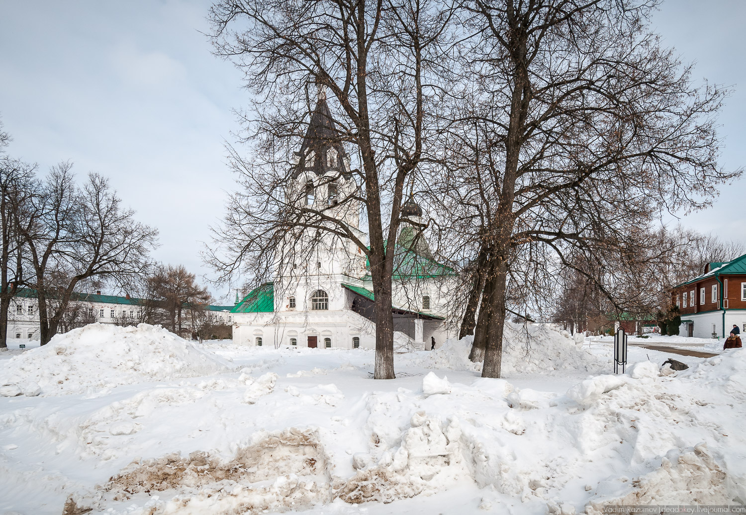 Александровская Слобода. Сравнительные фотографии Ивана Барщевского и Вадима Разумова