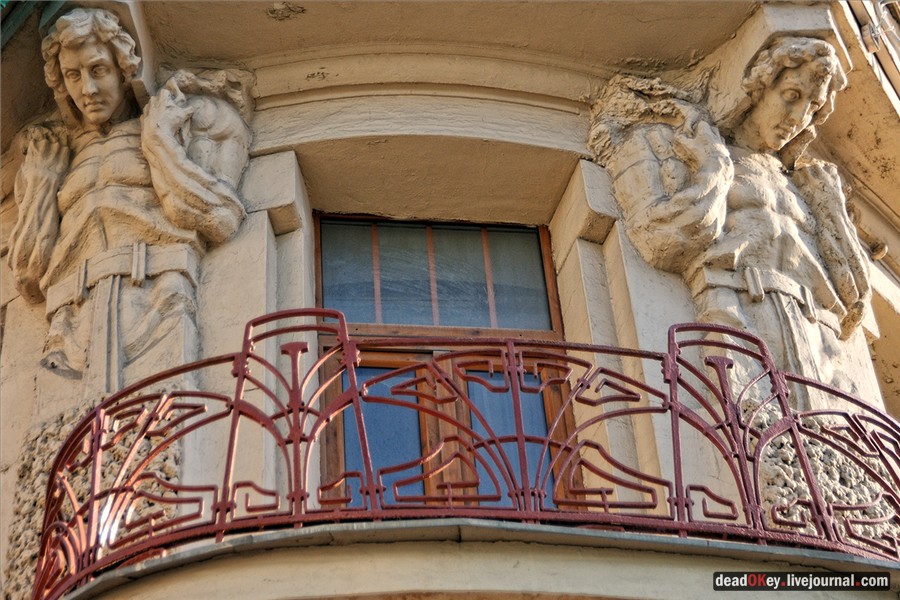 Доходный дом П.А. Скопника, 1906-1907, архитектор Г.А. Гельрих,Садовая-Кудринская ул., 24