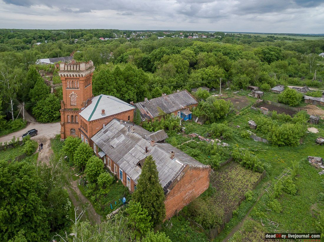 усадьба Старожилово с квадрокоптера
