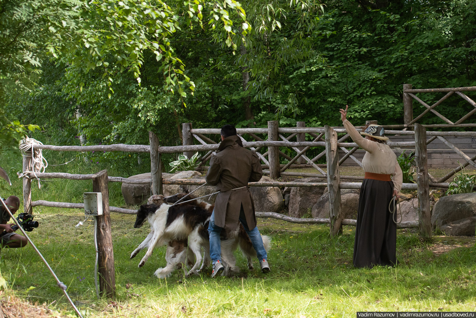 усадьба Воронино, съемка передачи Орел и Решка