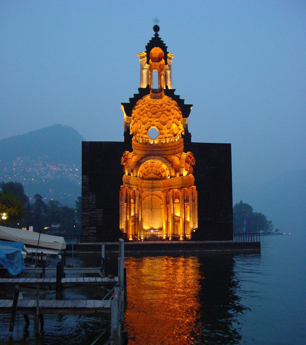 Церковь Сан Карло алле Кватро Фонтане в Лугано (Швейцария)