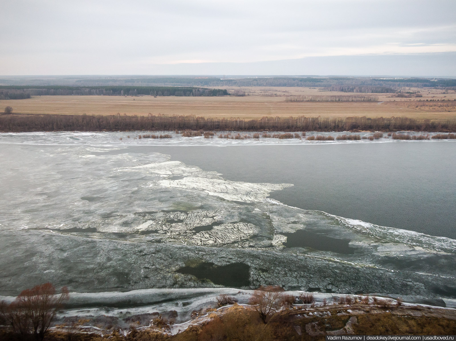 Касимов с дрона, Рязанская область