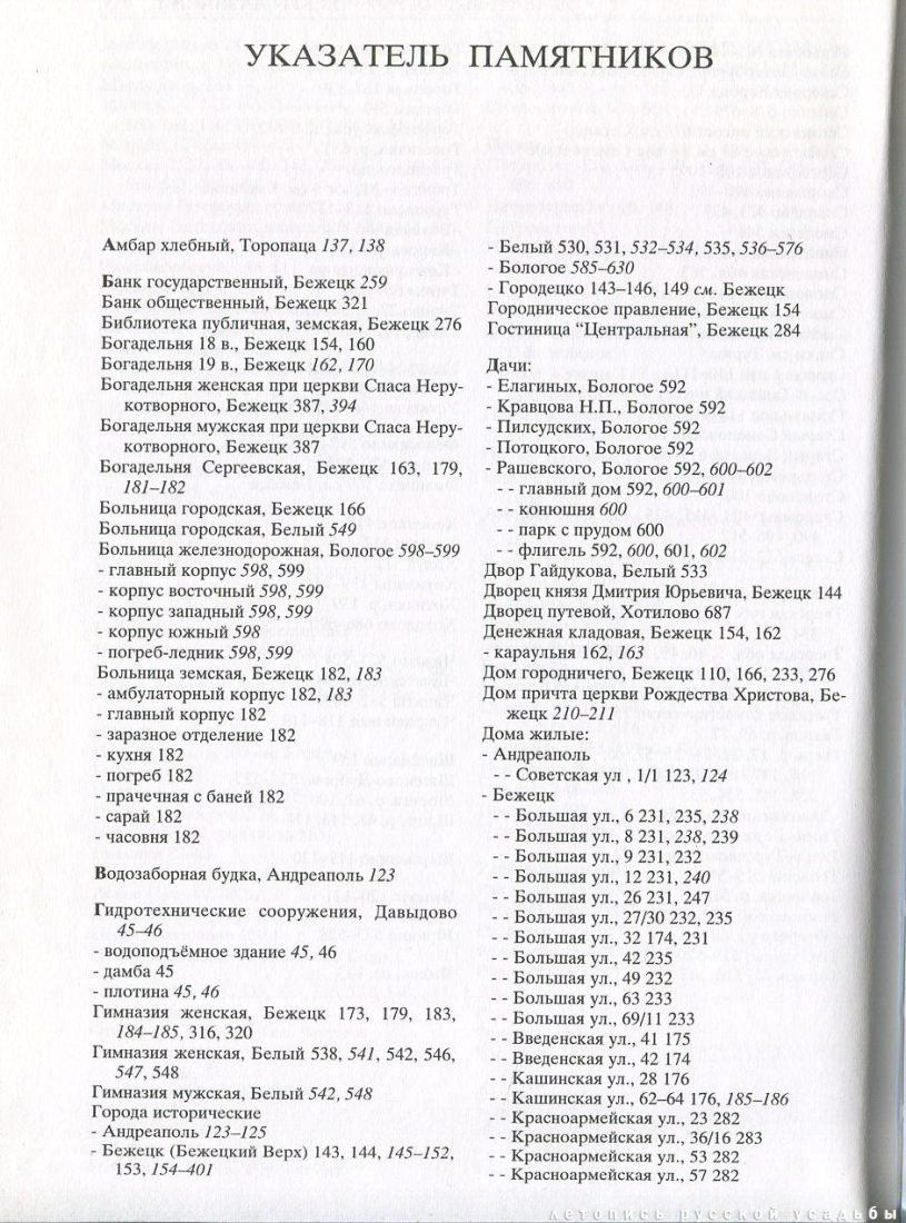 Свод памятников архитектуры и монументального искусства России: Тверская область, часть 2