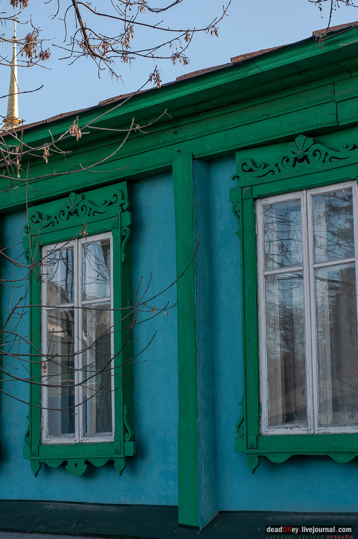 деревянные наличники Ельца, елецкий деревянный наличник