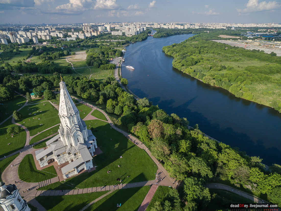 Летопись Русской усадьбы - фотографии с квадрокоптера