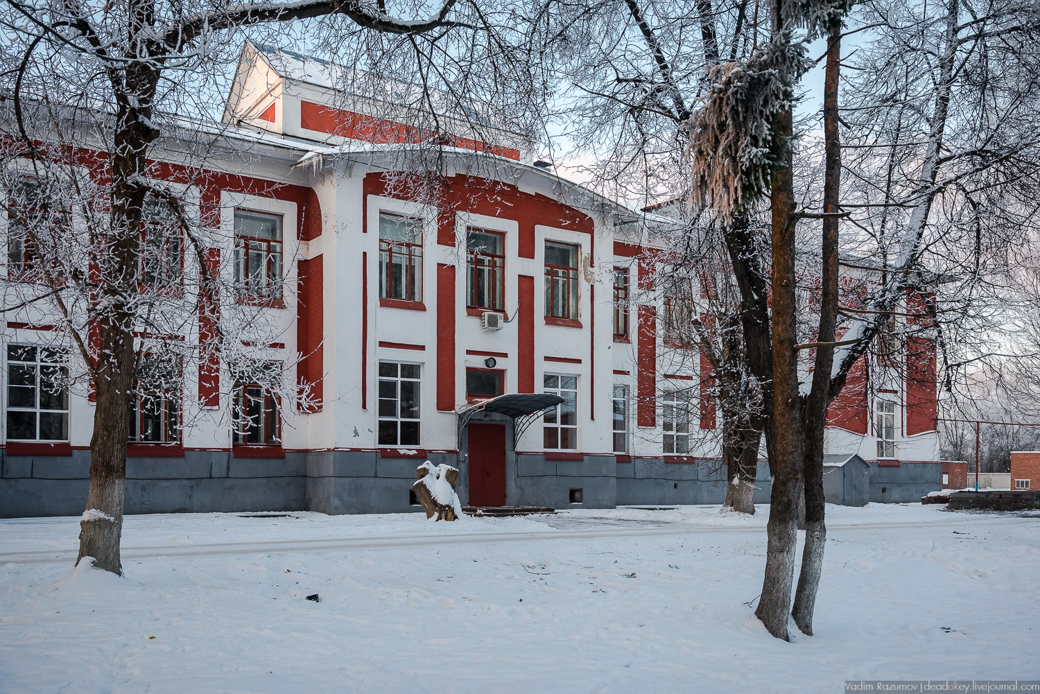 Больничный комплекс, казарма и театр в Орехово-Зуево