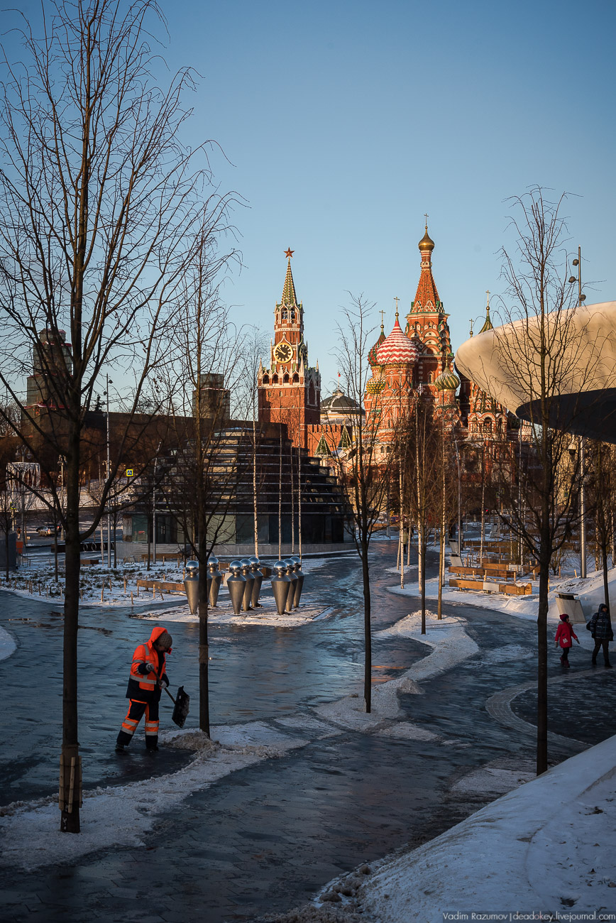 Москва, парк Зарядье