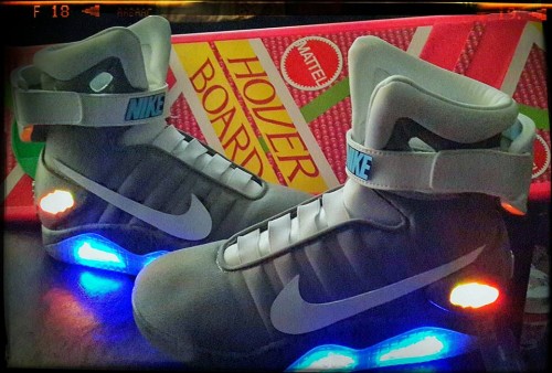 Back to the Future October 21, 2015: Hoverboards and Nike Mags