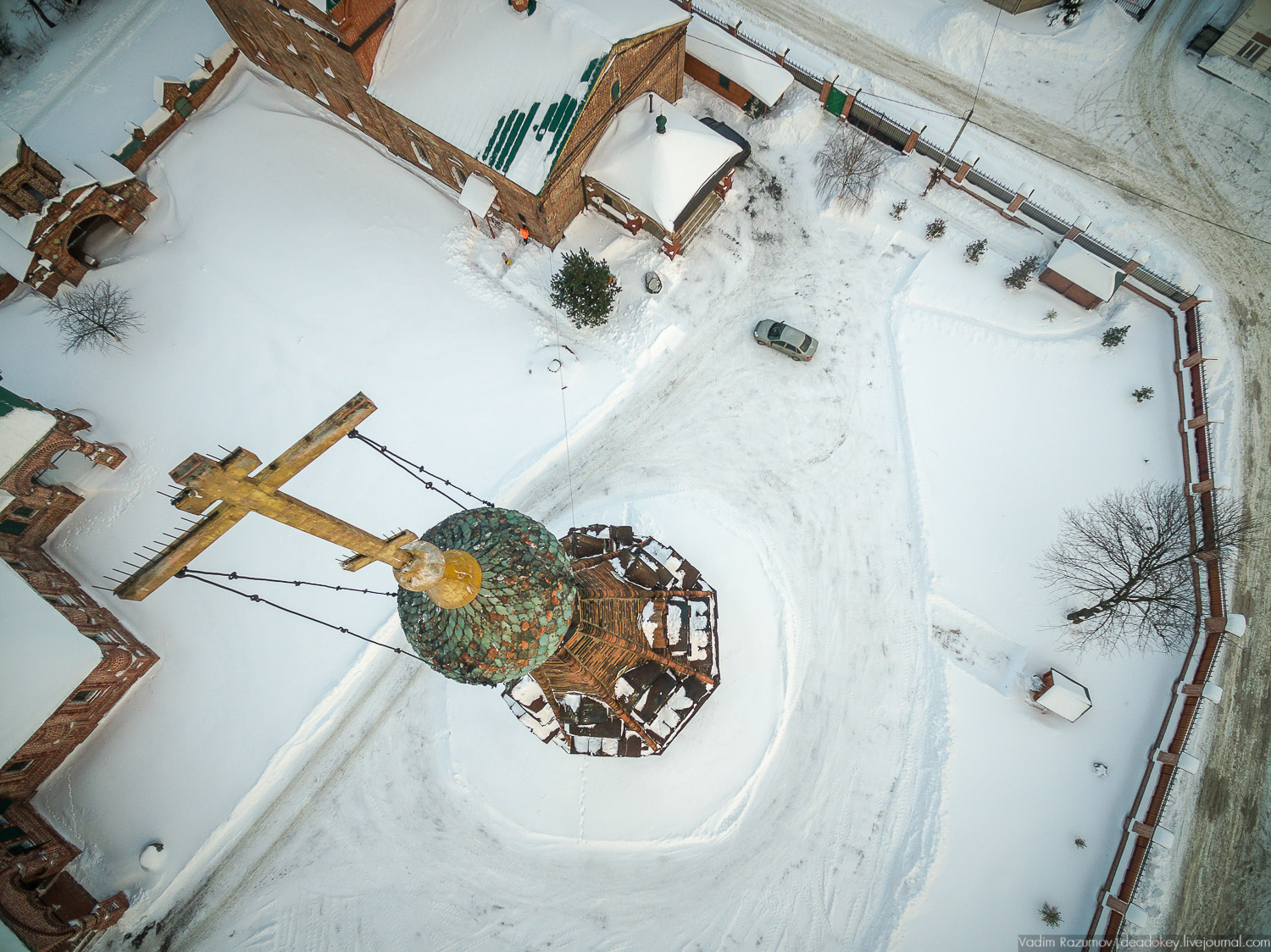 Храмы сверху 2018. Разумов Вадим. Летопись русской усадьбы