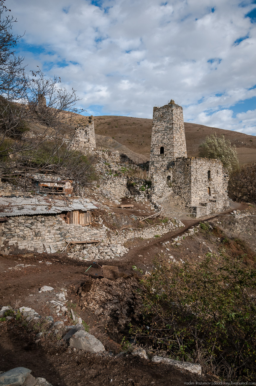 Башенный комплекс Ляжги, Ингушетия, Джейрахский район, сельское поселение Ляжги.