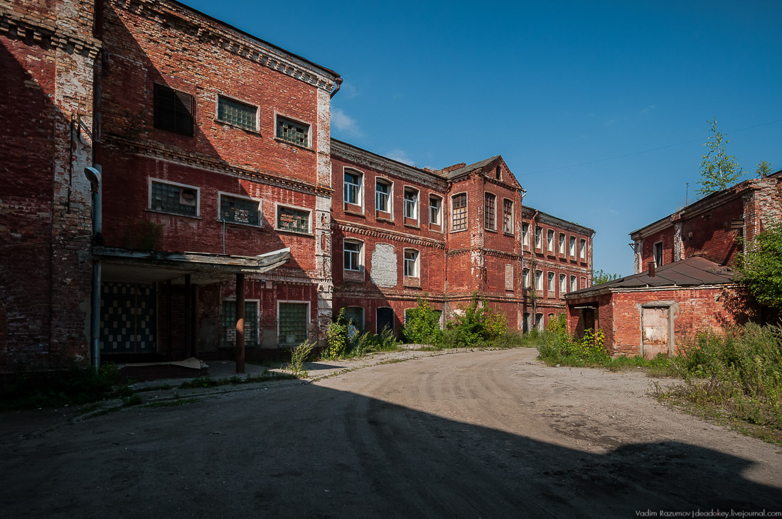 Шерстоткацкая и шелкоткацкая платочно-набивная фабрика братьев Кудиных, Московская обл., Павловский Посад, мкр. Городок.