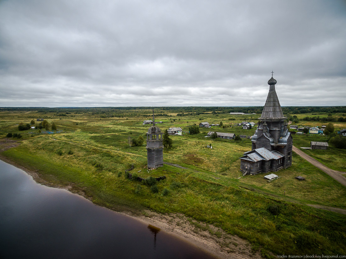 Деревянный север, Архангельская область, Онега