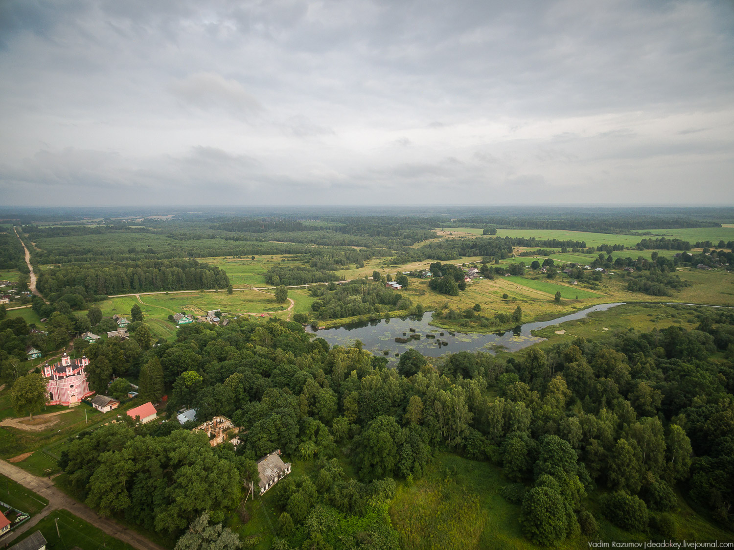 усадьба Красное Полторацких, Преображенская церковь Фельтена, Старицкий район, Тверская область