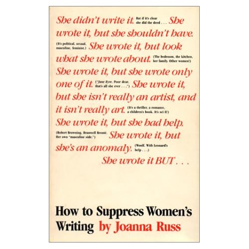 Cover for How to Suppress Women's Writing