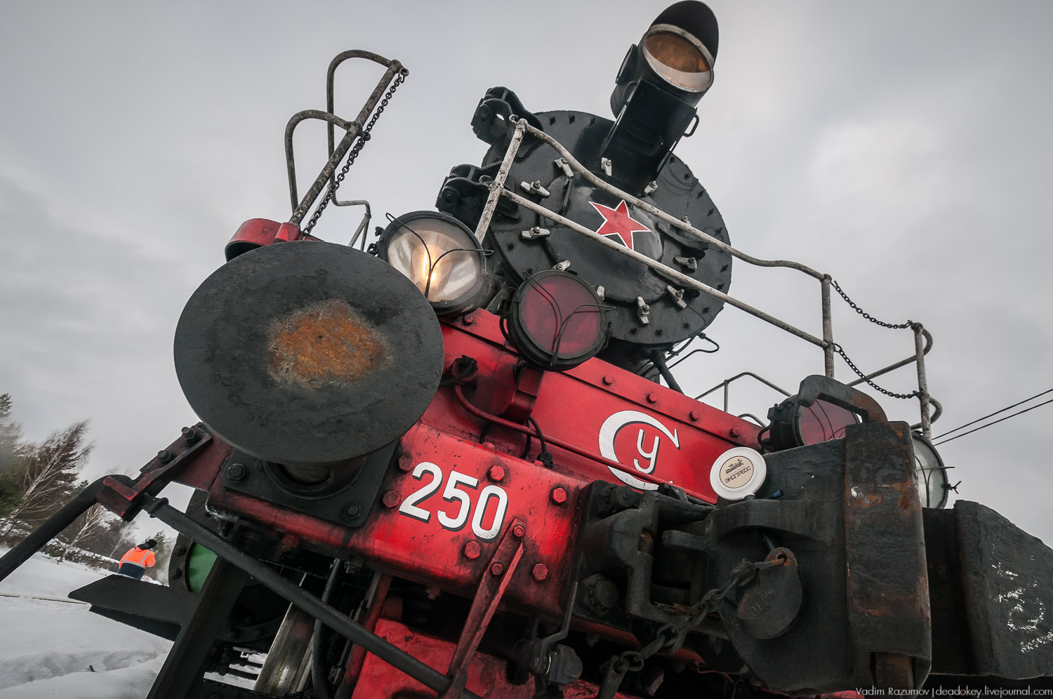 Паровоз Бологое - Осташков