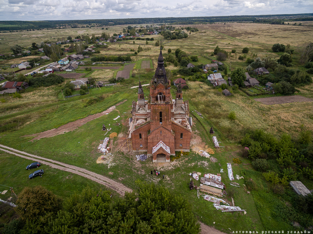 церковь Богородицы в селе Пет, Рязанская область, Пителинский район