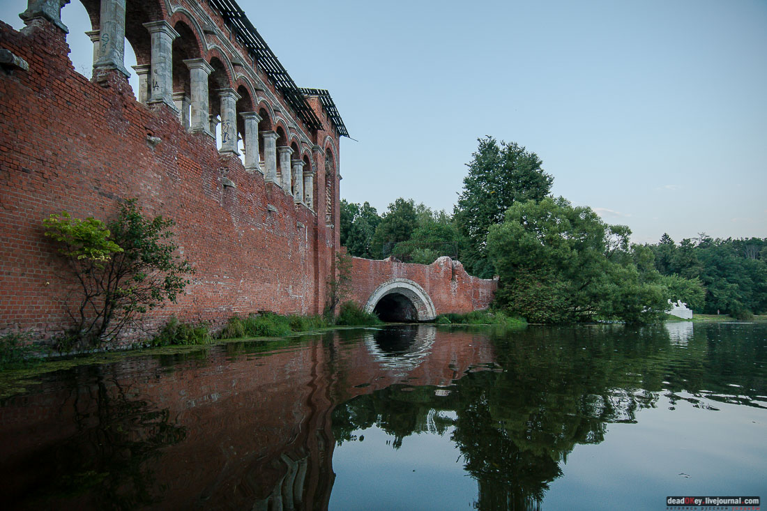 усадьба Марфино - грифонов покрасили
