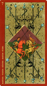  Семерка Жезлов 