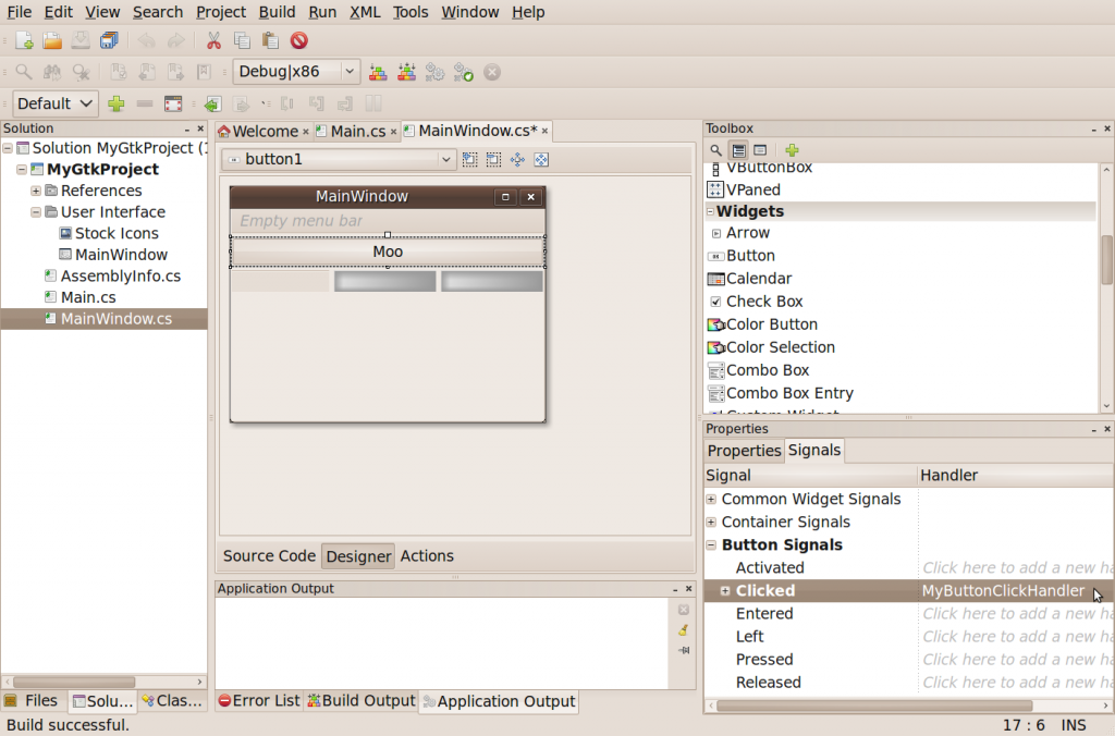 Add a click handler