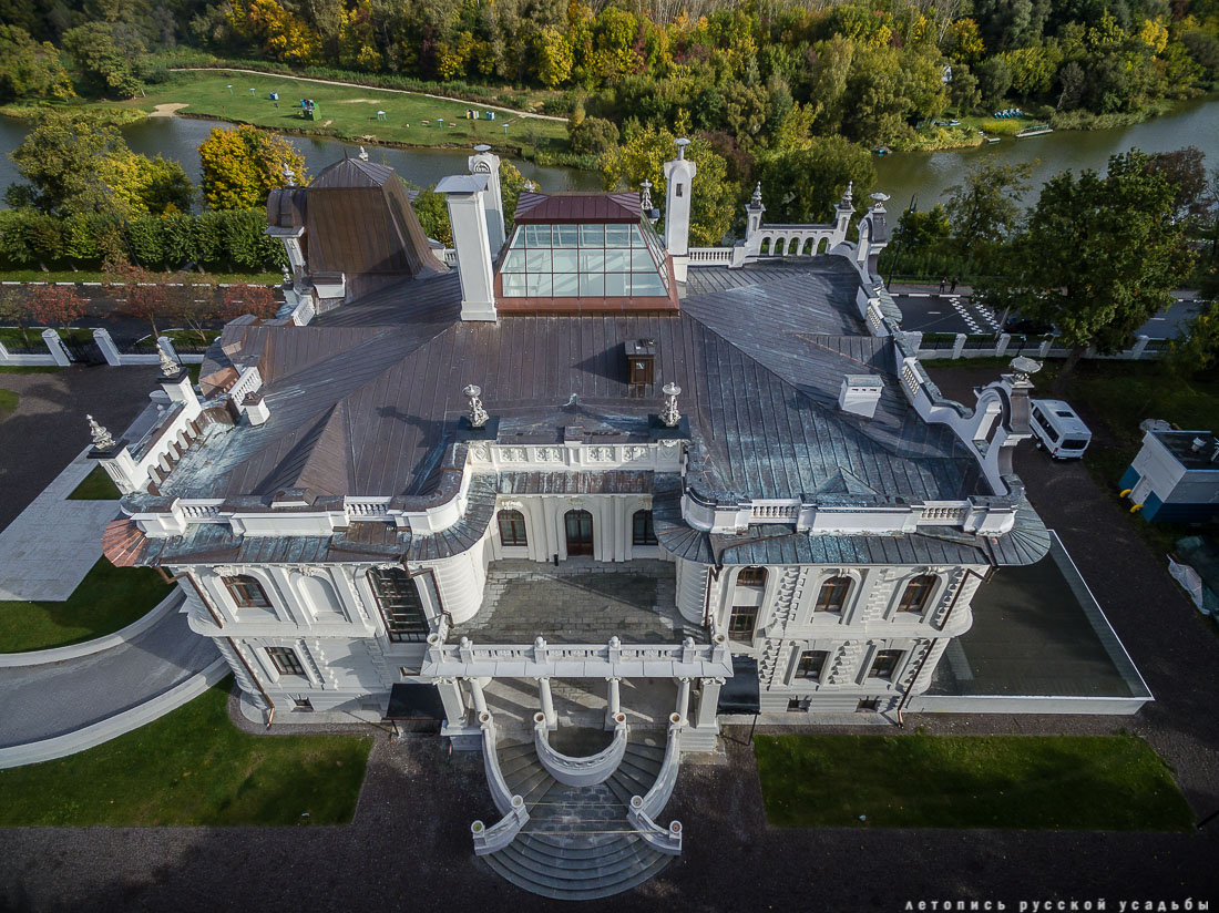 усадьба Асеевых в Тамбове с квадрокоптера
