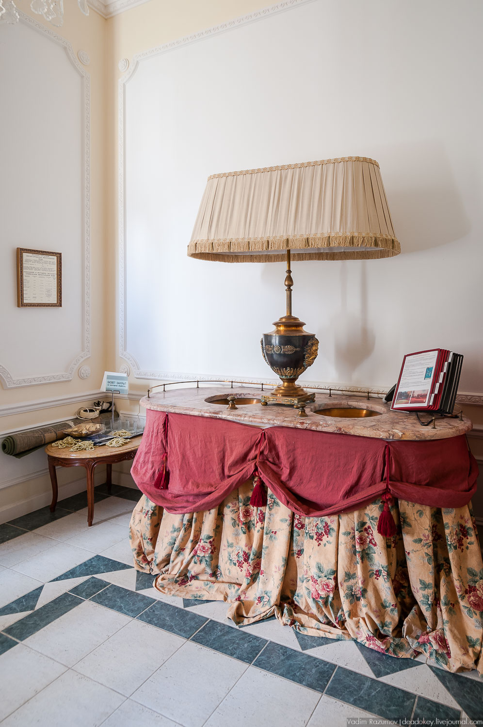 усадьба Введенское, интерьеры главного дома, Фото Вадим Разумов, Летопись Русской усадьбы