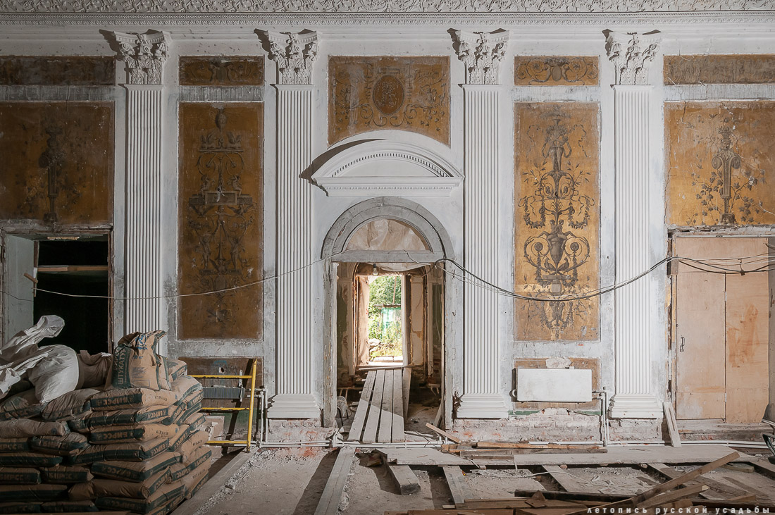 усадьба Никольское-Урюпино, интерьеры Белого домика