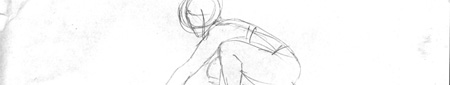 Dr Sketchys Crouch Gesture Strip.