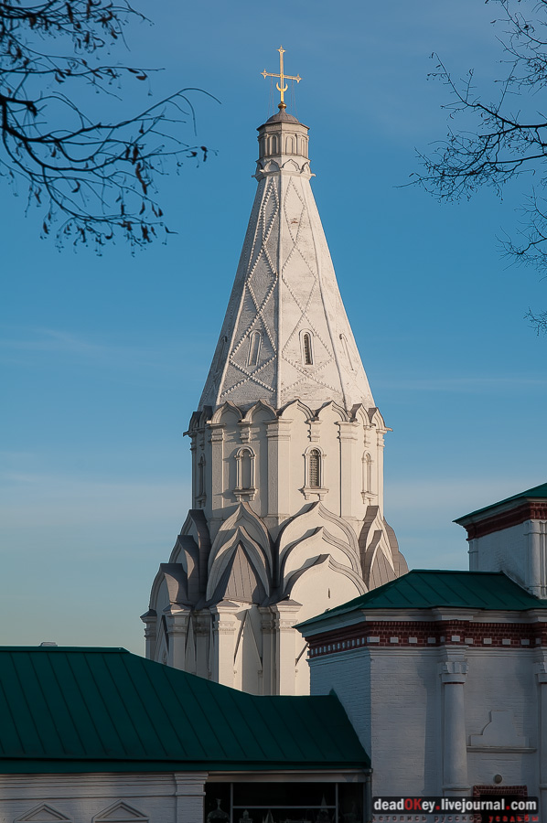 XVI век. 1532. Москва. Коломенское. Церковь Вознесения.