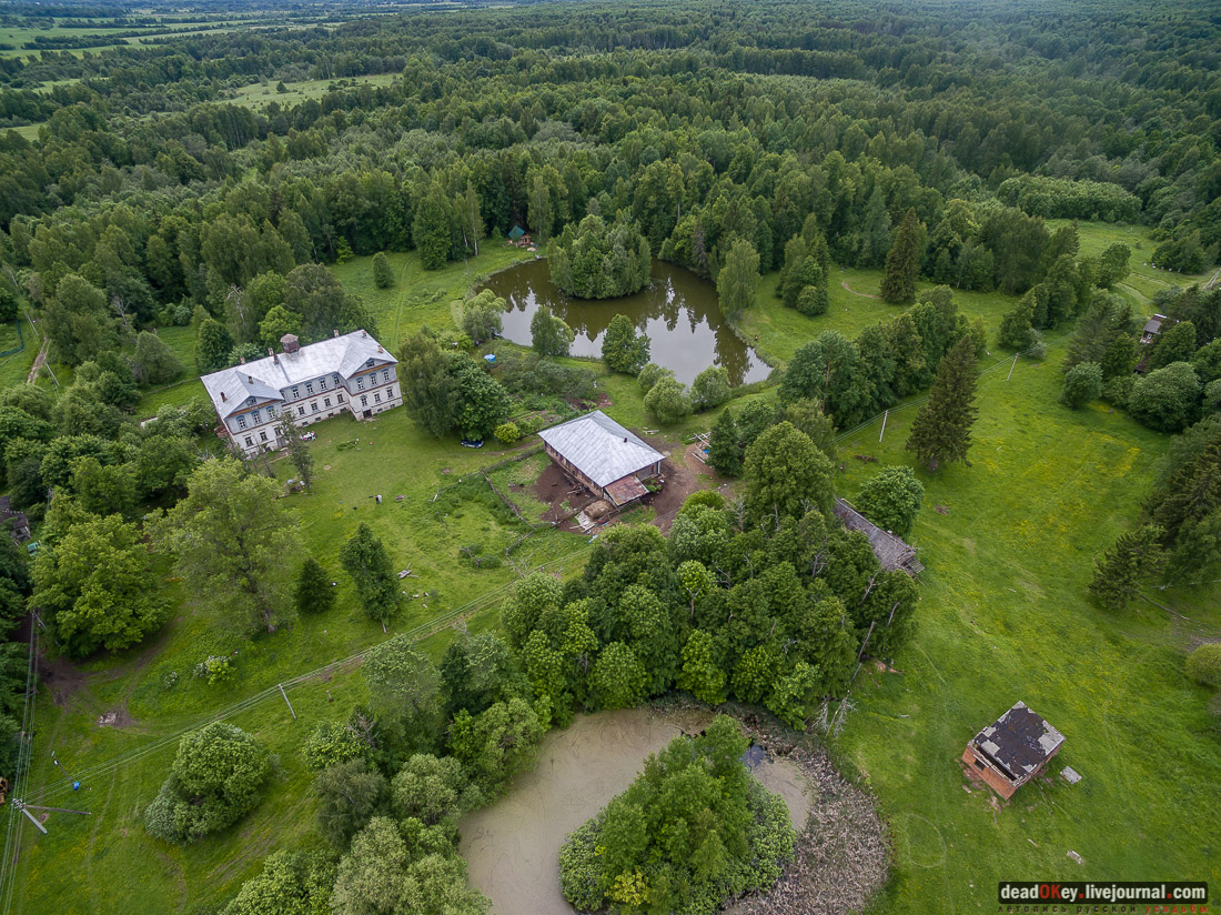 Летопись Русской усадьбы - фотографии с квадрокоптера